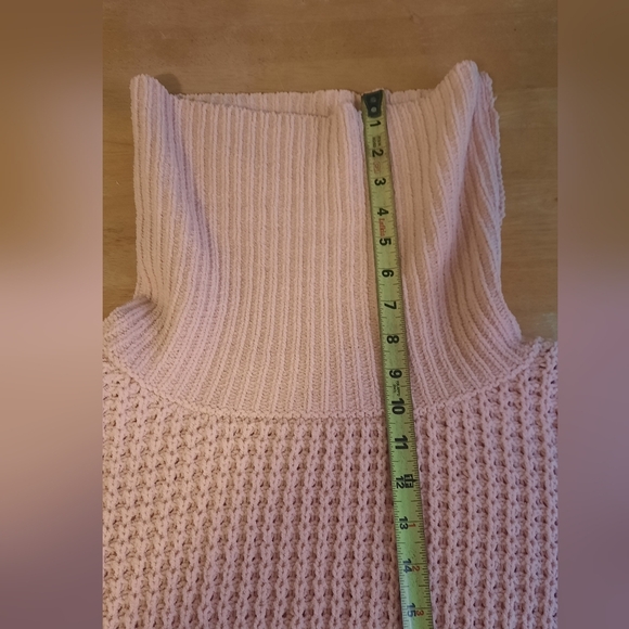 Fashion Nova Soft Pink Turtleneck Sweater - Picture 9 of 10